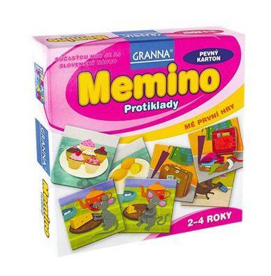 Klub predškolákov: Granna Memino protiklady