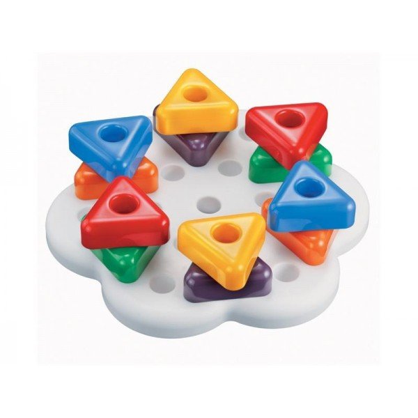 Quercetti Daisy Basic Triangoli, 13 ks