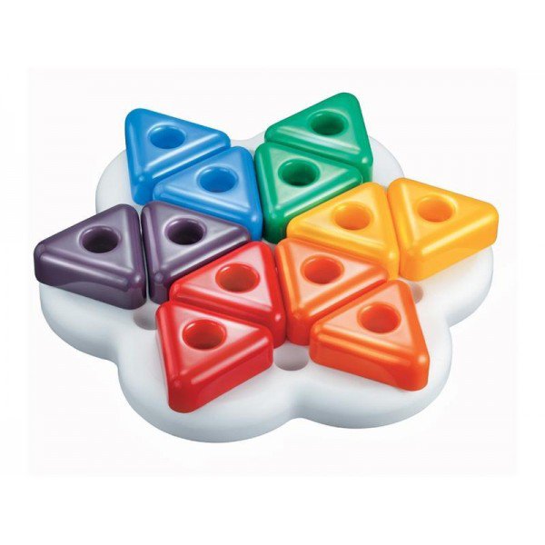 Quercetti Daisy Basic Triangoli, 13 ks