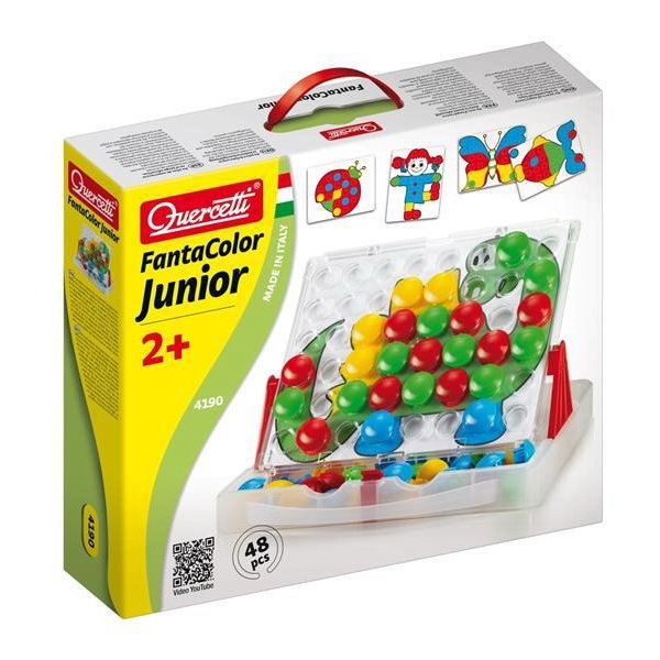 Quercetti FantaColor Junior v kufríku, 48 ks