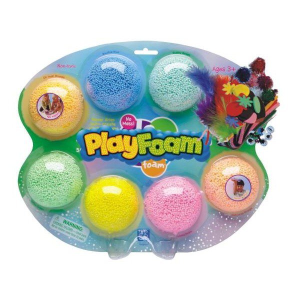 PlayFoam Penová modelína Workshop set, 7 farieb