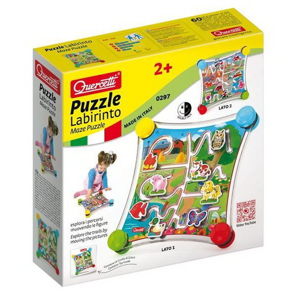 Quercetti Puzzle Labirinto 2v1