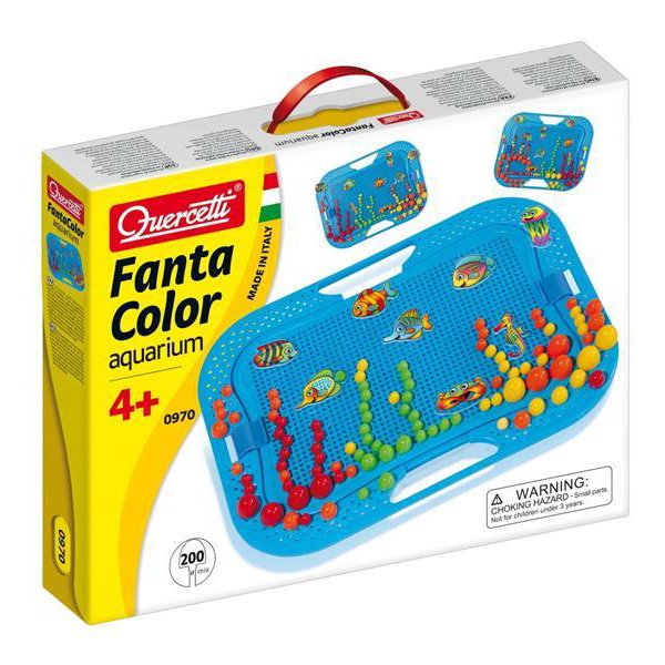Quercetti FantaColor Design Aquarium, 200 ks