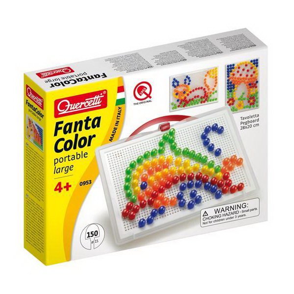 Quercetti FantaColor Portable - Ø 15 mm, 150 ks