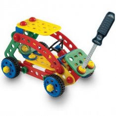 Quercetti Tecno Toolbox, 128 dielikov