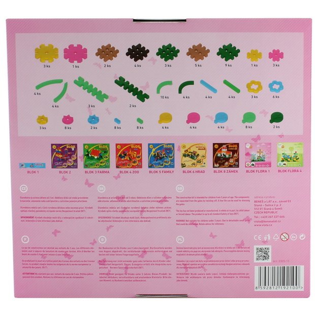 Vista Blok flora 1, 126 ks