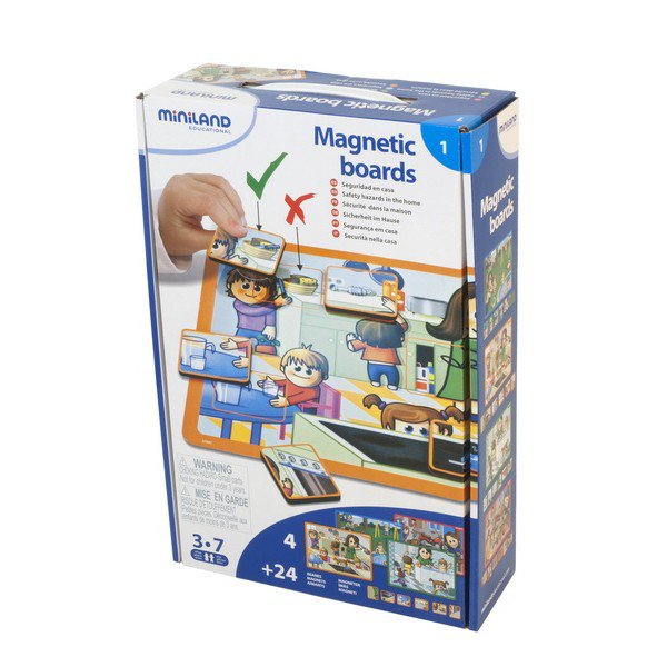 Magnetické tabuľky - Bezpečne doma a na ihrisku