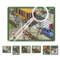 Miniland Magnetické tabuľky - Bezpečne na ceste