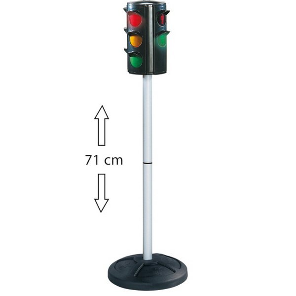 Školský semafor s prepínaním svetiel, 71 cm