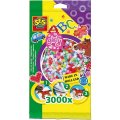 SES Creative Korálky dievčenské, 3000 ks