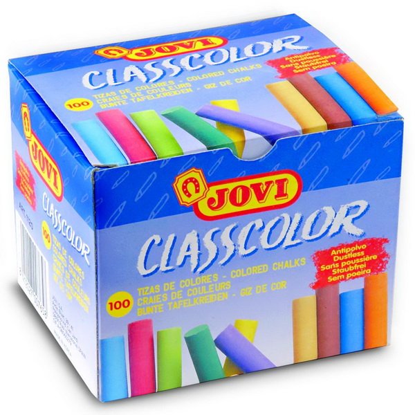 Jovi Školské kriedy farebné 100 ks