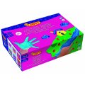 Jovi Prstové farby školská sada, 6 x 125ml