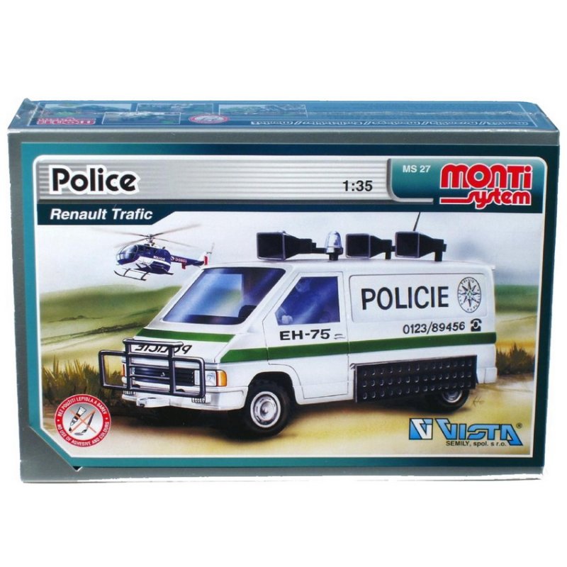 Model Police Renault Trafic