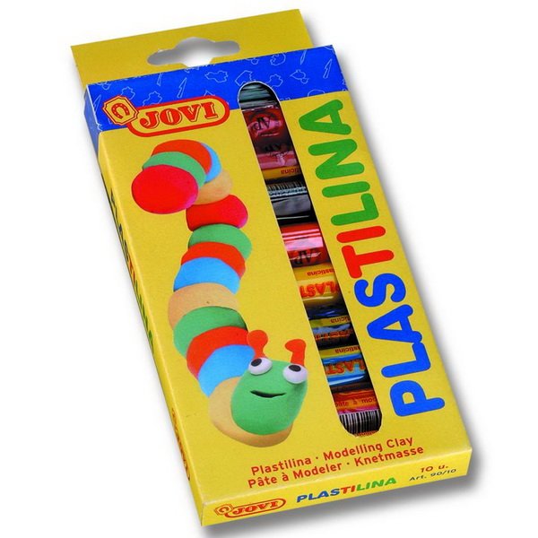 Jovi Plastelína válčeky, 10 ks