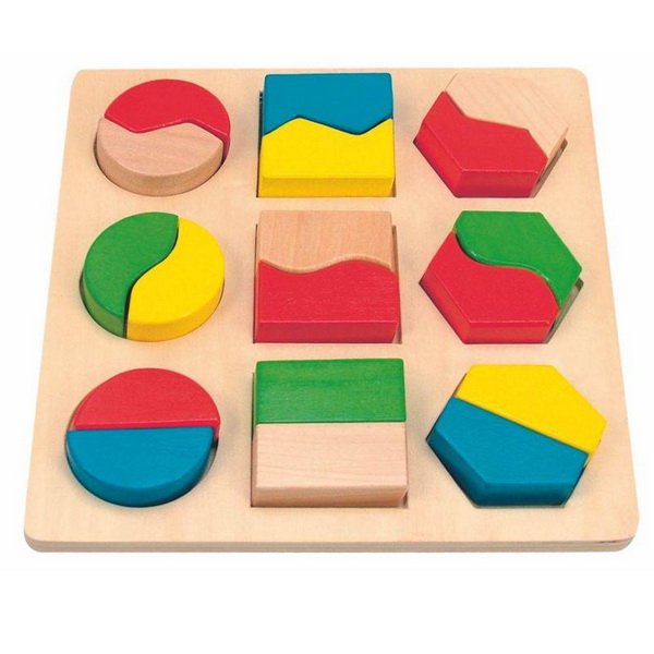 Woody Doštička Geometria, 18 dielov