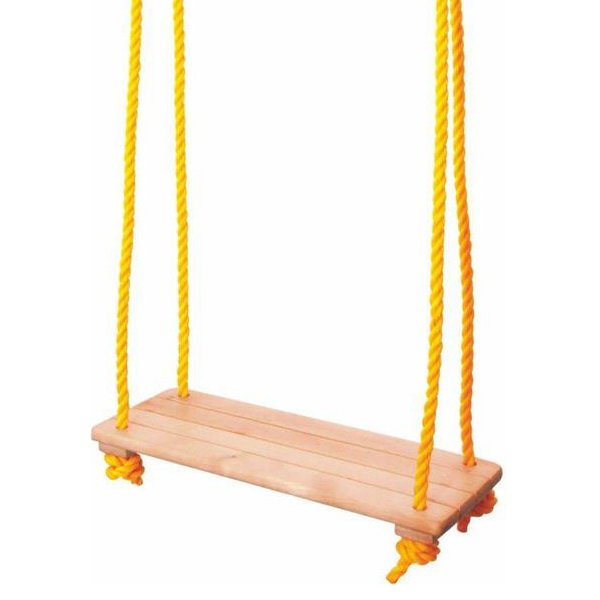 Woody jednoduchá drevená hojdačka, 40 cm