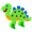 Hama MAXI zažehlovacie korálky Dinosaurus, 250 ks