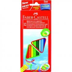 Faber Castell Pastelky ECO Triangular standard, 12 ks