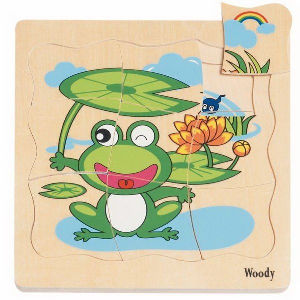 Woody Puzzle Vývoj žabky