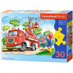 Castorland Puzzle Požiarnici, 30 dielikov