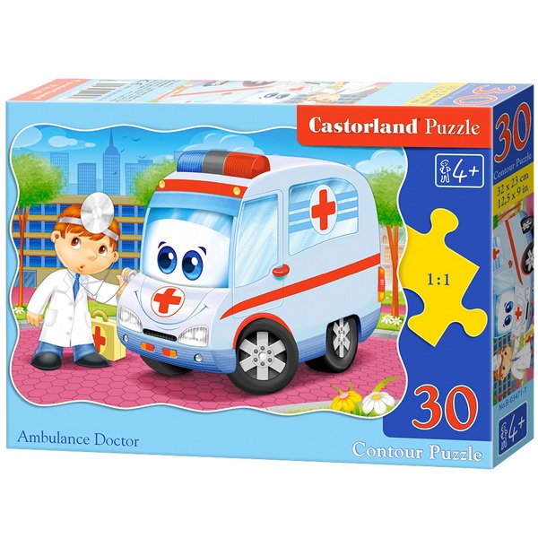 Castorland Puzzle Sanitka, 30 dielikov
