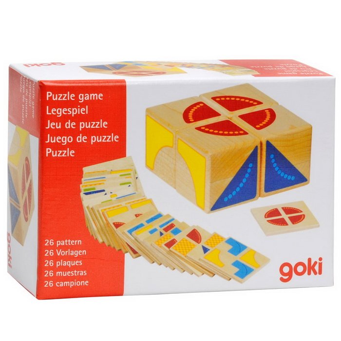 Školská logická skladačka kocka 2x2