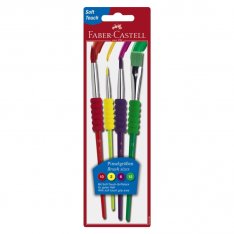 Faber Castell Set štetcov Soft 4 ks
