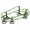 Quercetti Skyrail Jurassic Roller Coaster, 127 dielikov