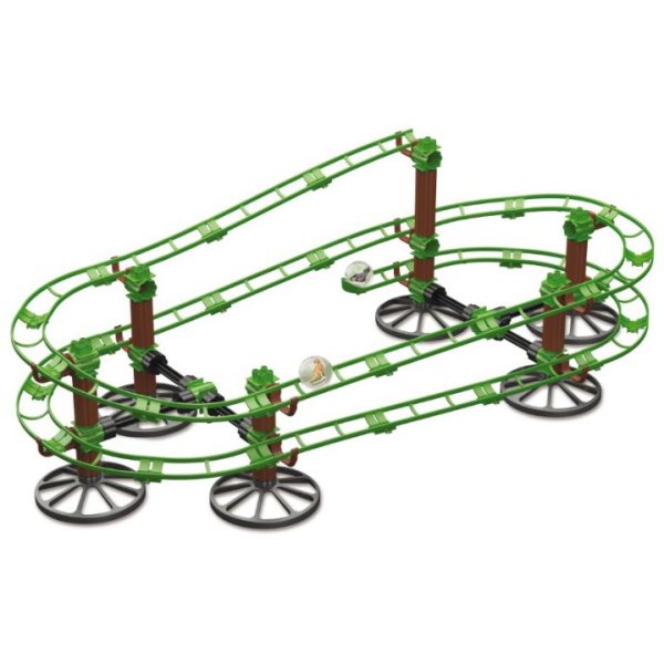 Quercetti Skyrail Jurassic Roller Coaster, 127 dielikov
