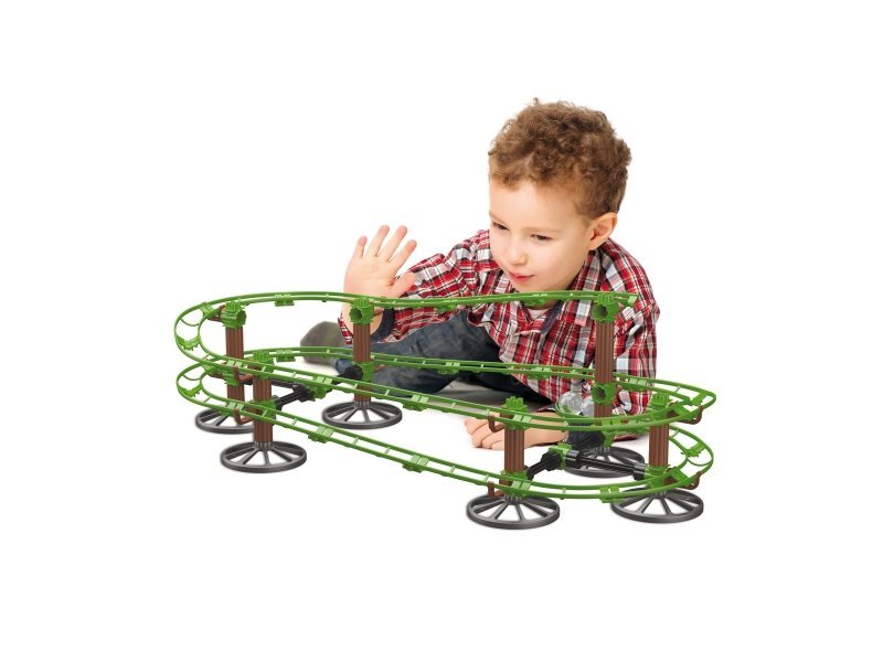 Quercetti Skyrail Jurassic Roller Coaster, 127 dielikov