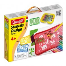 Quercetti Šablony Design Les