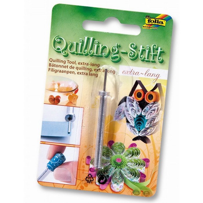 Folia Kovový natáčač na Quilling - extra dlhý