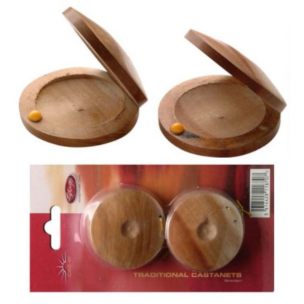 Stagg Drevené kastanety 5.5 cm, pár
