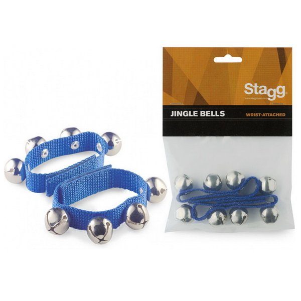 Stagg Rolničkový náramok 23 cm, 4 rolničky, pár