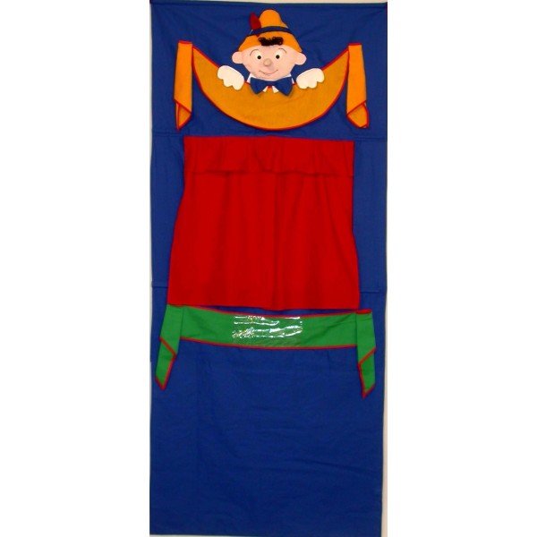 Divadelná opona s Pinocchiom