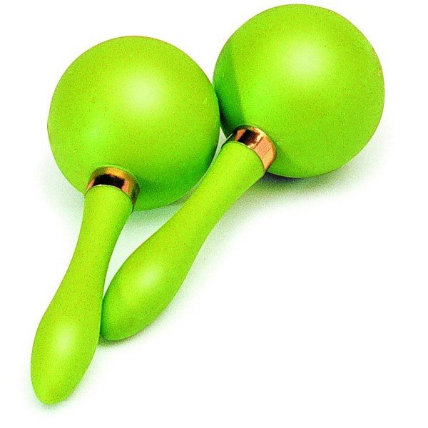 Gitre Mini maracas farebné 14 cm, pár