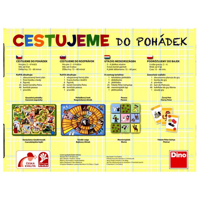 Dino Cestujeme do rozprávok 4v1