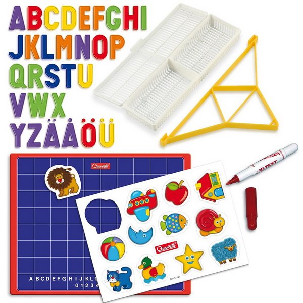 Quercetti Magnetická abeceda ABC, 48 ks
