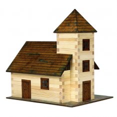 Walachia drevená zlepovacia stavebnica Kostol