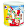 Woody Montážna stavebnica Konštruktér, 130 dielikov