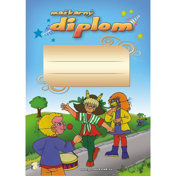 Diplom maškarný, A5