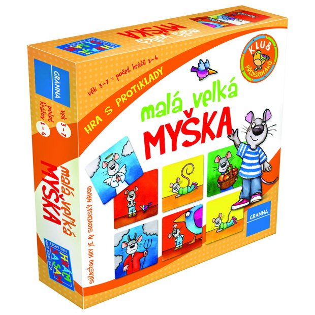 Klub predškolákov: Malá velká myška - protiklady