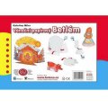 Vystrihovačka vianočný papierový Betlehem
