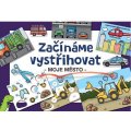 Vystrihovačka Začíname vystrihovať Moje mesto 4+
