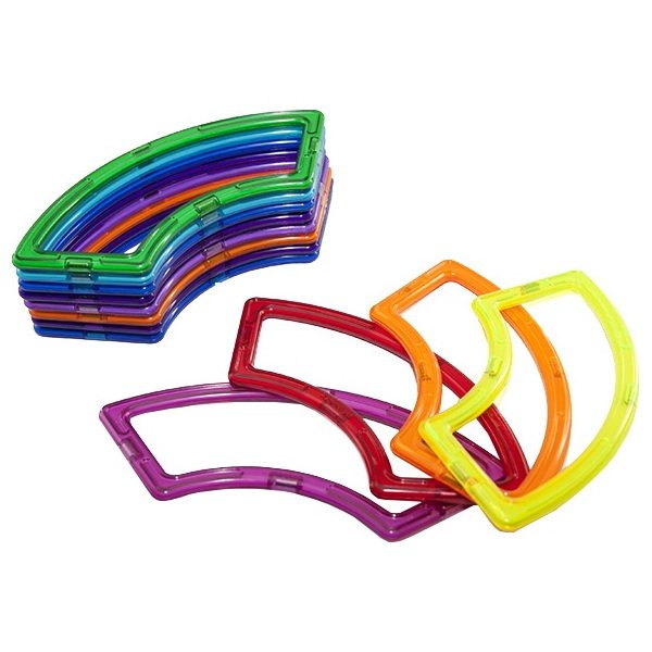 Magformers Výseče medzikružia, 12 ks