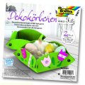 Folia Filcové košíky, 2 ks, zelené
