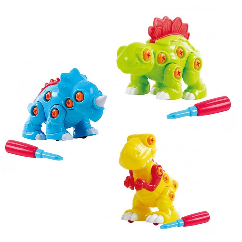 Školská sada Zošrobuj si dinosaury, 3 ks