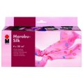 Marabu Farby na hodváb Silk, sada 4 x 50 ml