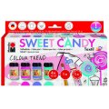 Marabu Farby na textil Sweet Candy, sada 4 x 15 ml