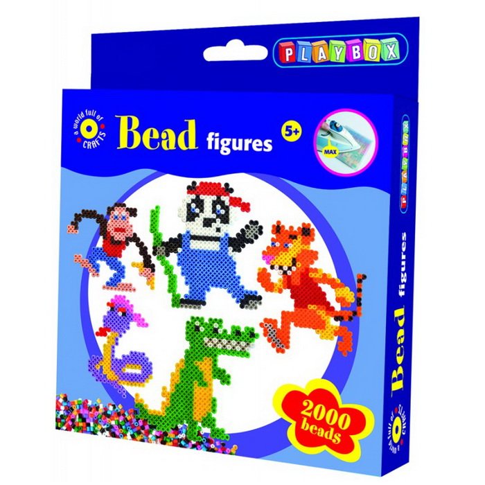 Playbox Zažehlovacie korálky Džungľa, 2000 ks